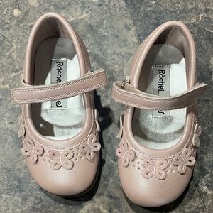 Rachel Kids Blush Mary Jane Dress Shoes